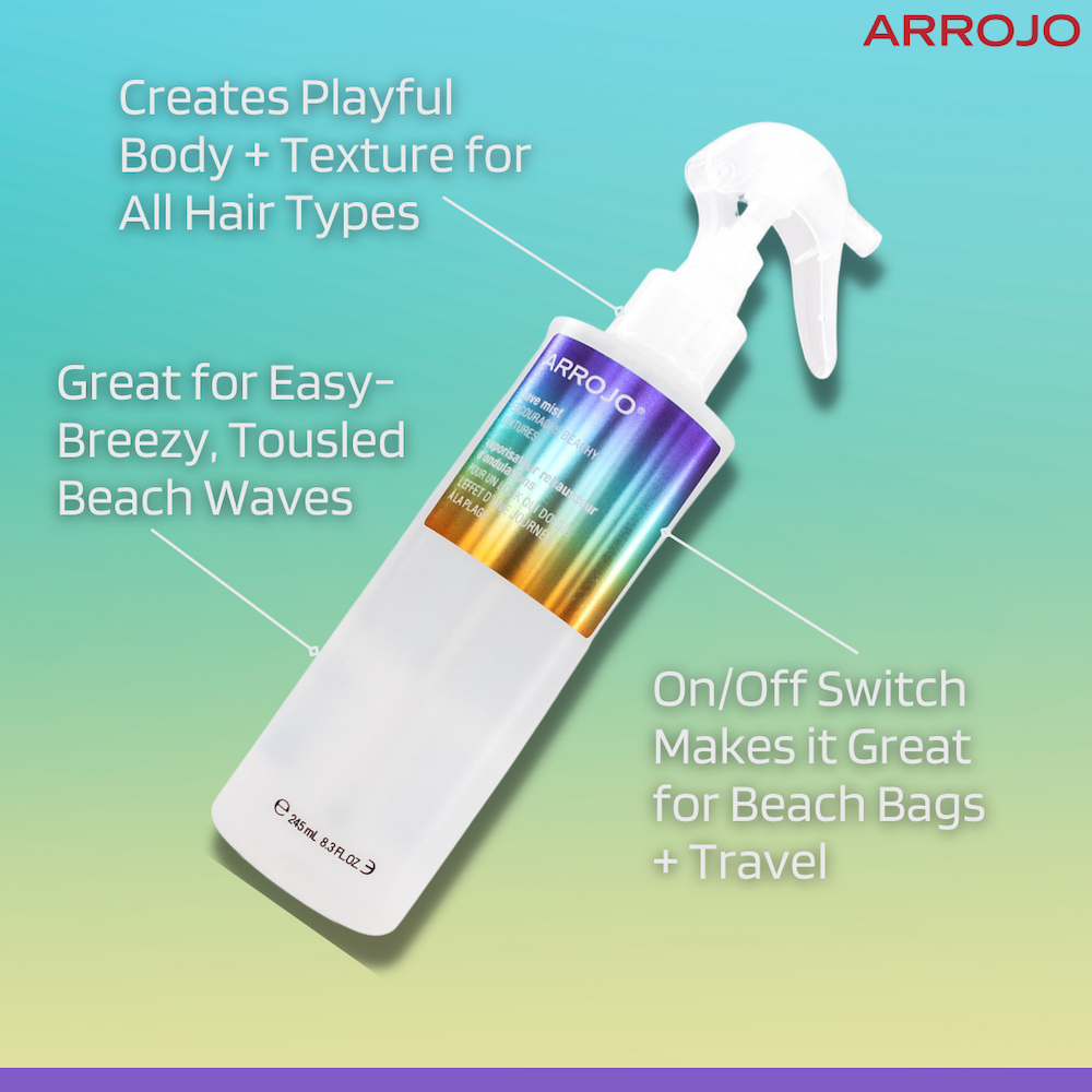 Arrojo Wave Mist spray is great for tousled beachy waves