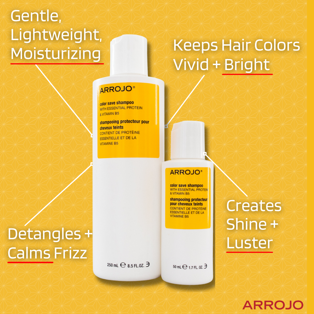 Arrojo Color-preserving shampoo for gentle lightweight moisturizing